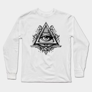 All Seeing Eye Long Sleeve T-Shirt